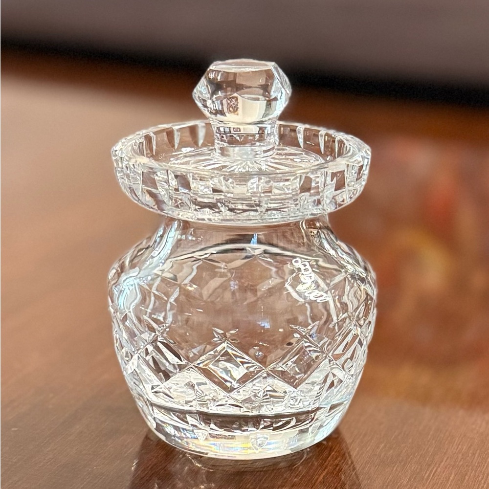 Vintage Waterford Lismore Crystal Jelly Jar